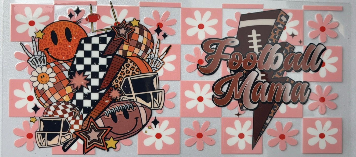 Football mama pink