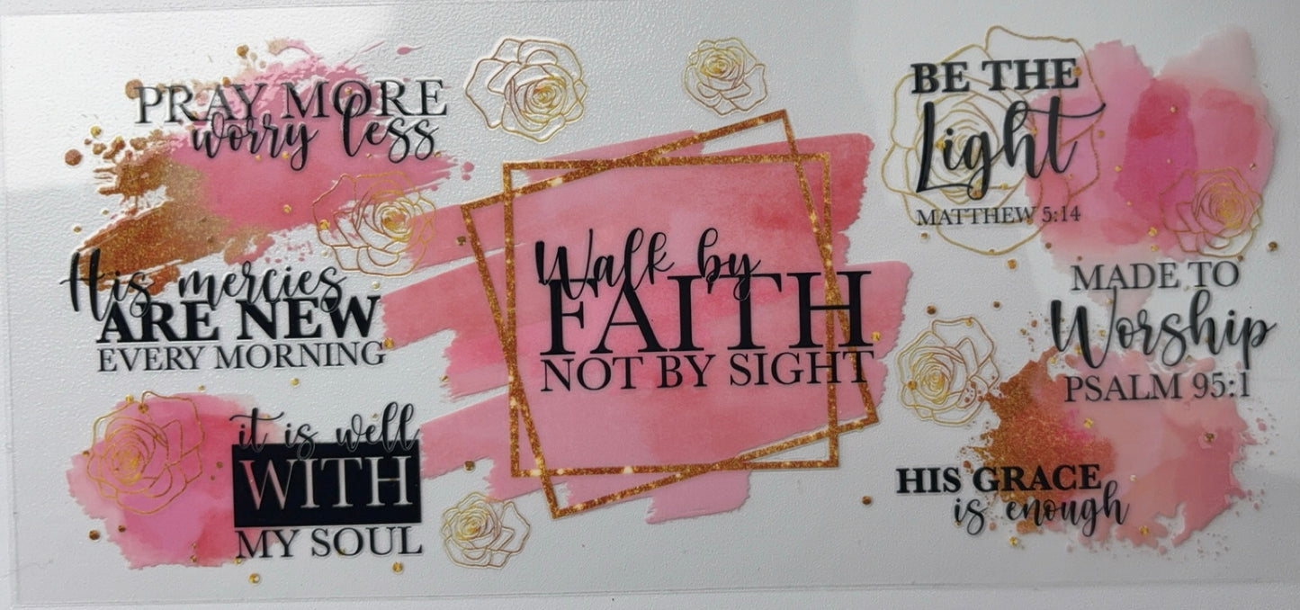 Walk by faith