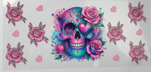 Rose skull